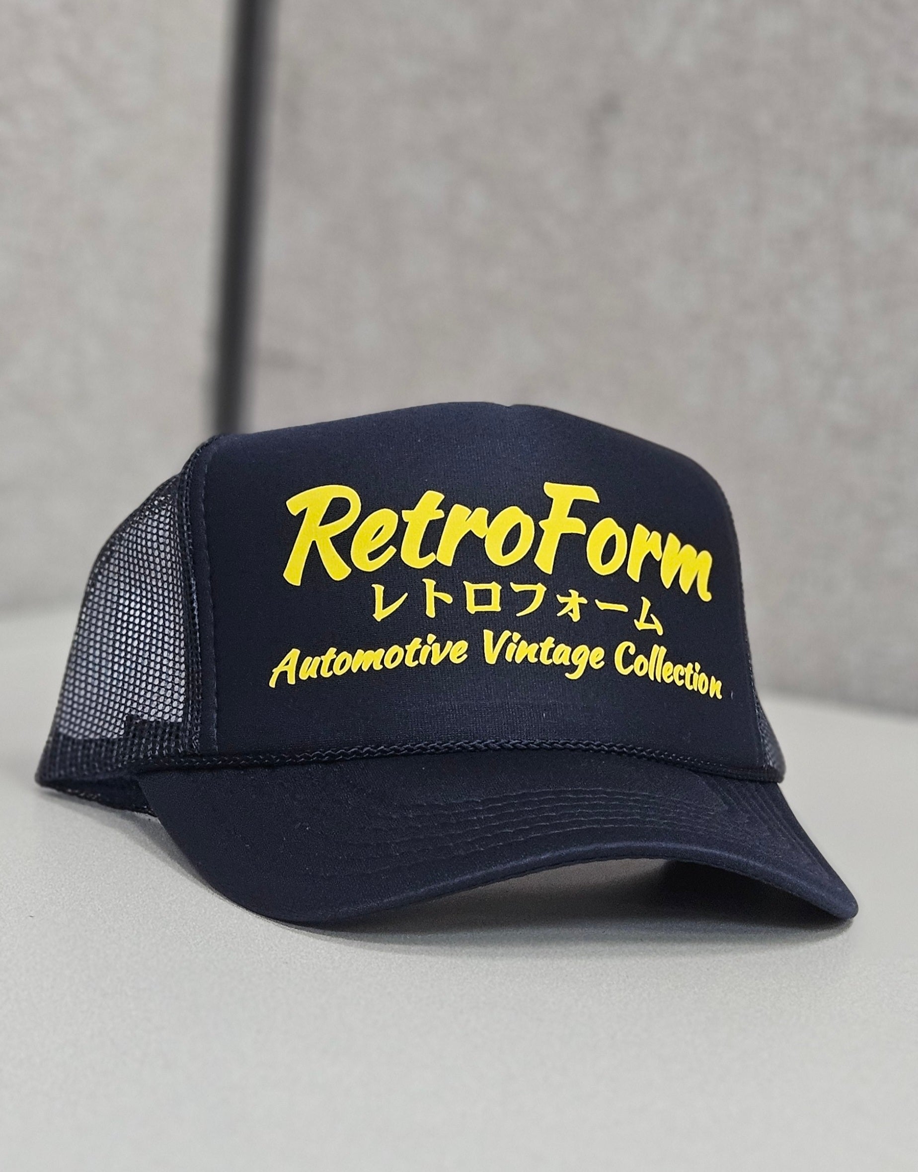 Navy Trucker Hat