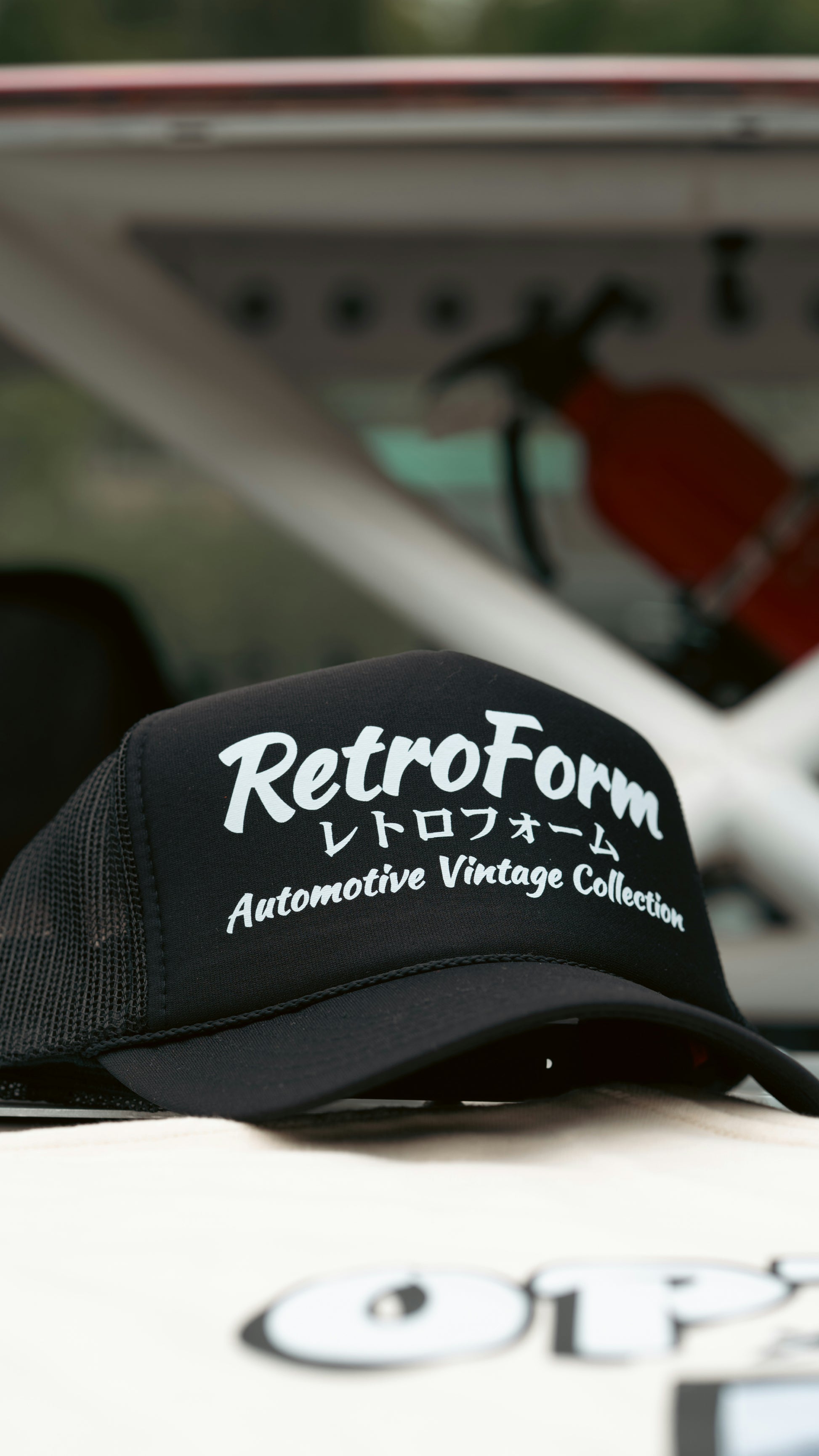 Black Trucker Hat