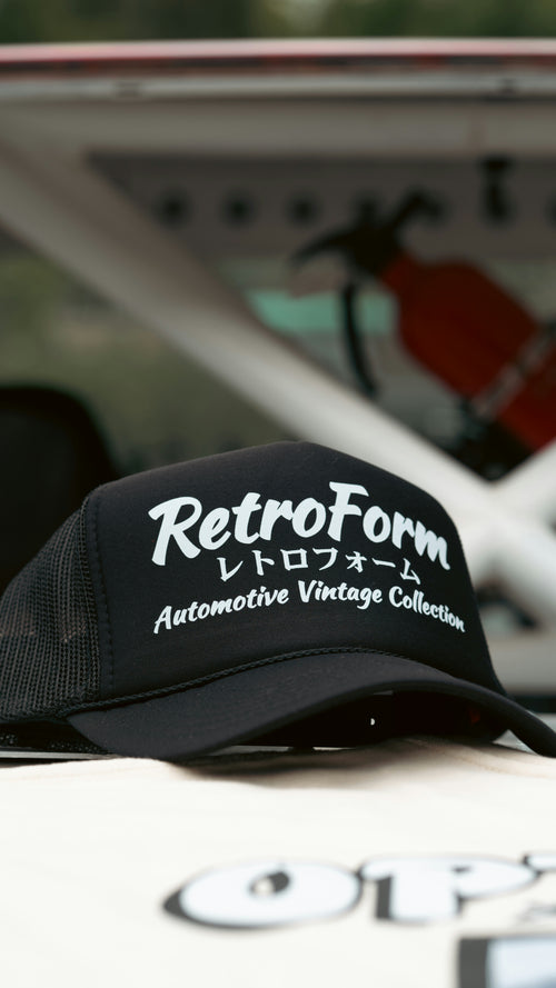 Black Trucker Hat