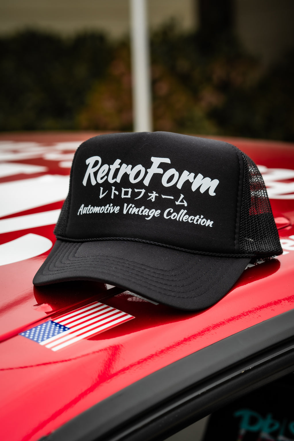Black Trucker Hat