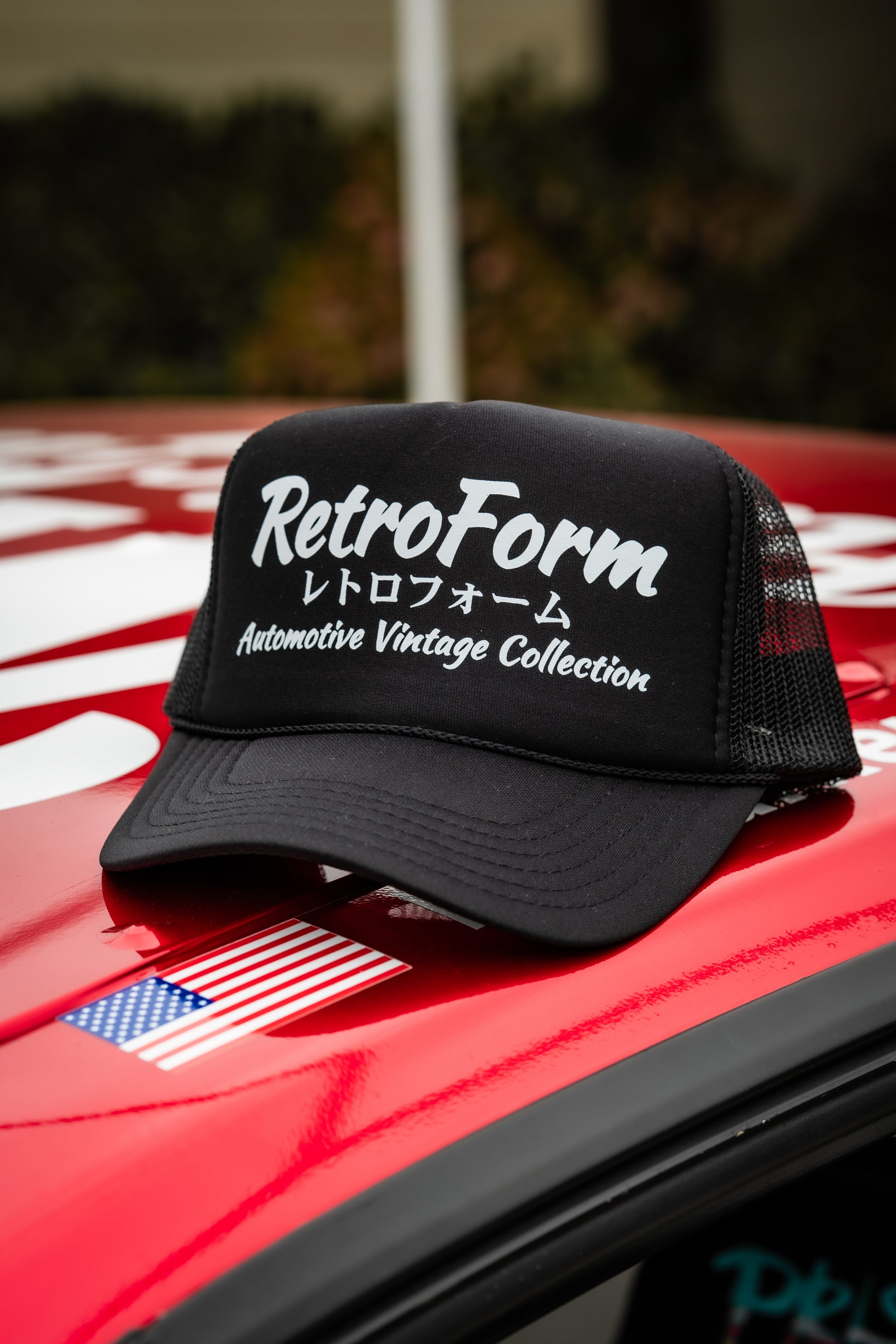 Black Trucker Hat